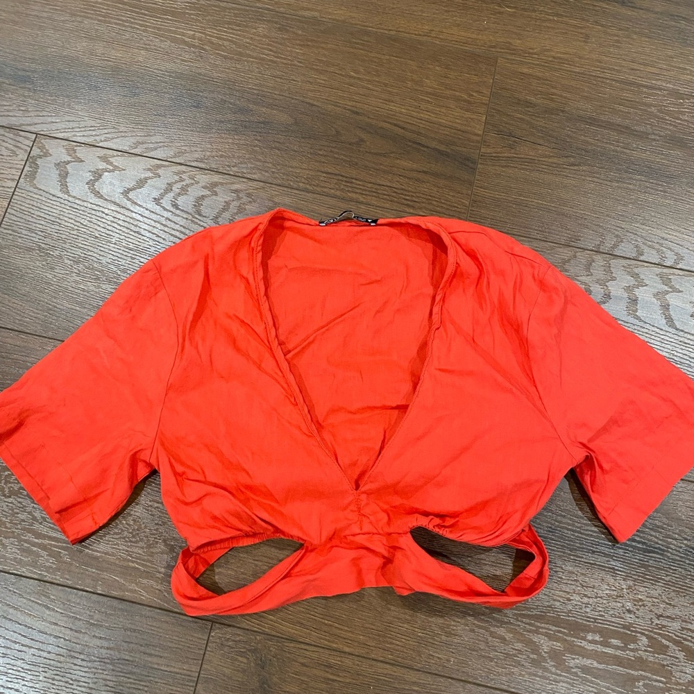 ZARA Red Women's Top